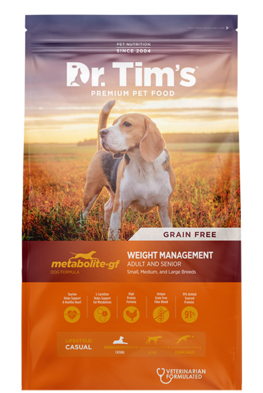 Dr. Tim's Grain Free Weight Management Metabolite Dry Dog Food