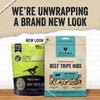 Vital Essentials Freeze Dried Beef Tripe Nibblets Grain Free Limited Ingredient Dog Treats