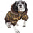 Pet Life Metallic Camouflage Fashion Parka Insulated Dog Coat with Removable Hood