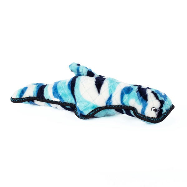 ZippyPaws Z-Stitch Grunterz Hamilton the Hammerhead Shark Plush Dog Toy