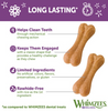 Whimzees Large Rice Bone Dental Chew Dog Treats