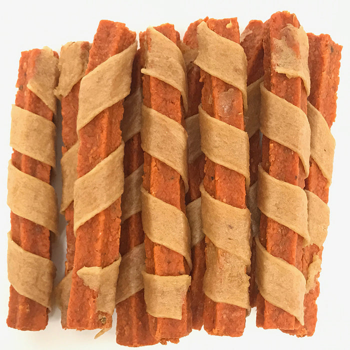 Blue Ridge Naturals Chicken Wrapped Sweet 'Tater Stix Dog Treats