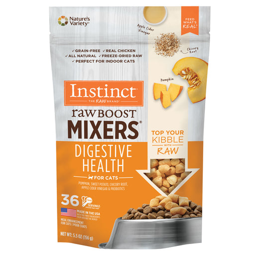 Instinct Raw Boost Mixers Grain Free Gut Health Freeze Dried Raw Dog Food Topper