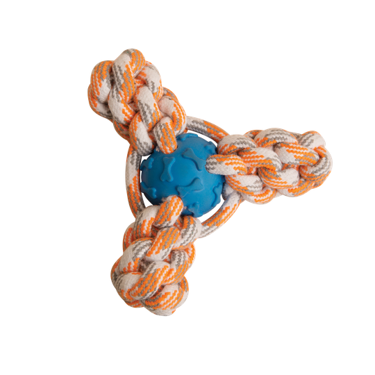 Snugarooz Mini Fling 'N Fun Rope Dog Toy