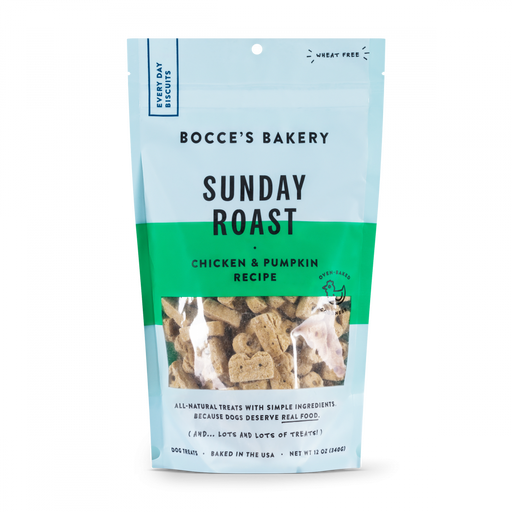 Bocce's Bakery Every Day Sunday Roast Biscuit Dog Treats