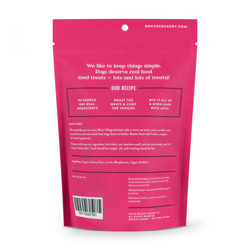 Bocce's Bakery Lamb Roast All Natural Dog Biscuits