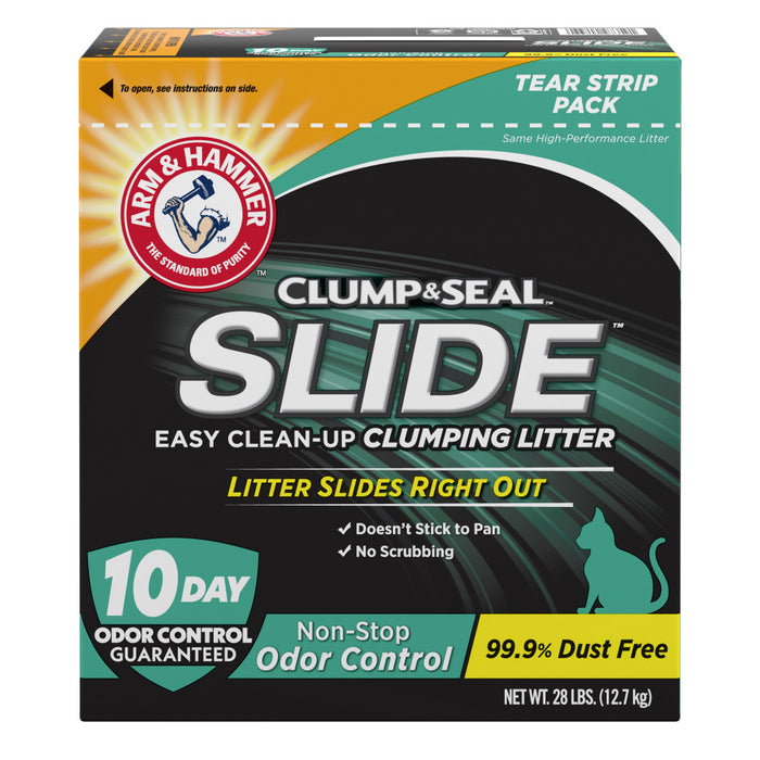 Arm & Hammer Slide Odor Control Easy Clean-Up Clumping Cat Litter