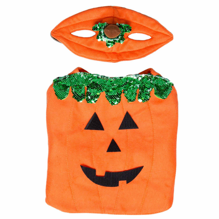 Pet Krewe Pumpkin Dog and Cat Costume