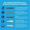 Barkworthies Dog Chew Variety Pack for Puppies & Small Breeds