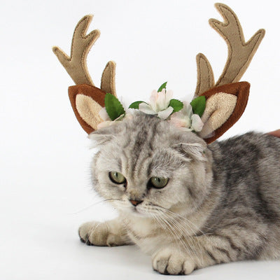 Christmas pet cat dog hat