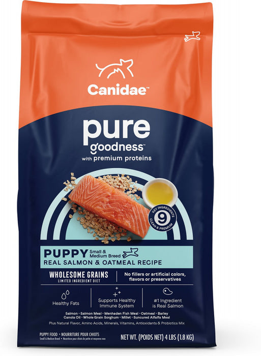 Canidae Pure Goodness PUPPY Real Salmon & Oatmeal Recipe Dry Dog Food