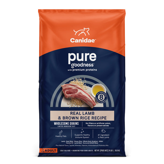 Canidae Pure Goodness Real Lamb & Brown Rice Recipe Adult Dry Dog Food