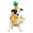 Pet Krewe Pineapple Hat & Collar Set for Cats & Dogs
