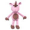 Snugarooz Robbie the Rhino Plush Dog Toy
