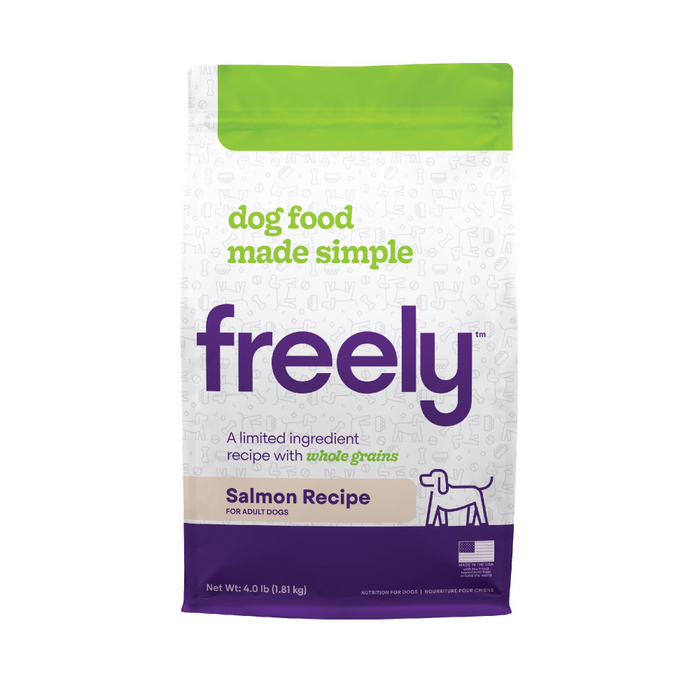 Freely Limited Ingredient Diet Natural Whole Grain Salmon Kibble Adult Dry Dog Food