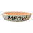 Ethical Pet Meow Oval Cat Dish Coral