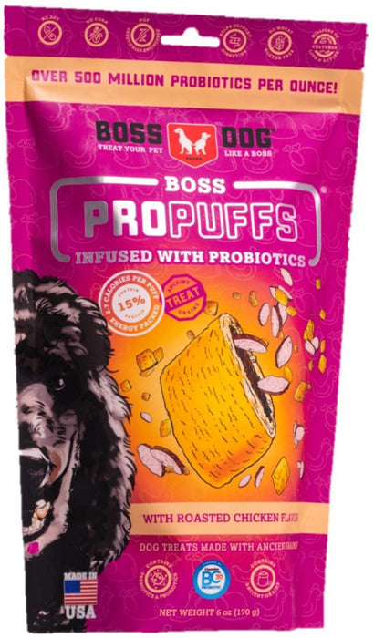 Boss Dog ProPuffs Roasted Chicken Flavor Dog Treats