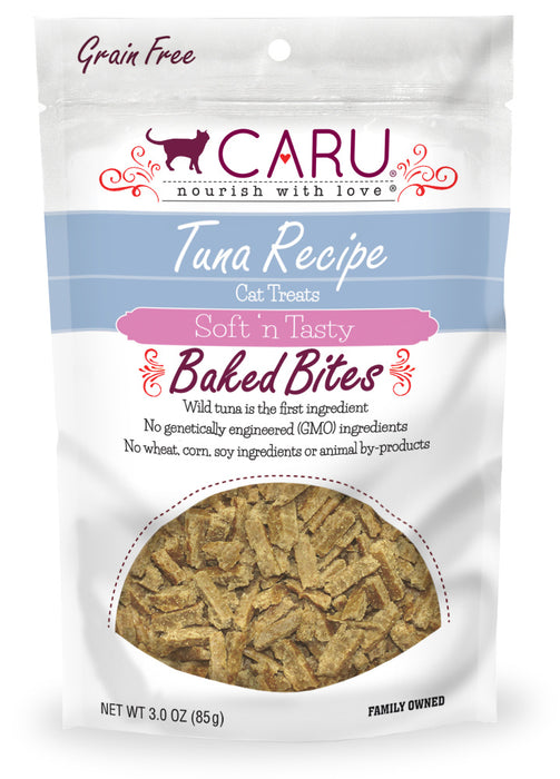 Caru Soft 'n Tasty Tuna Recipe Bites For Cats
