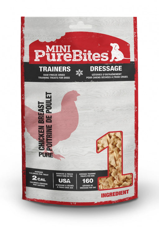 PureBites Mini PureBites Trainers RAW Freeze Dried Chicken Breast Dog Treats