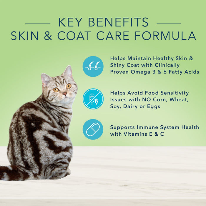 Blue Buffalo True Solutions Perfect Coat Skin & Coat Care Formula Adult Wet Cat Food