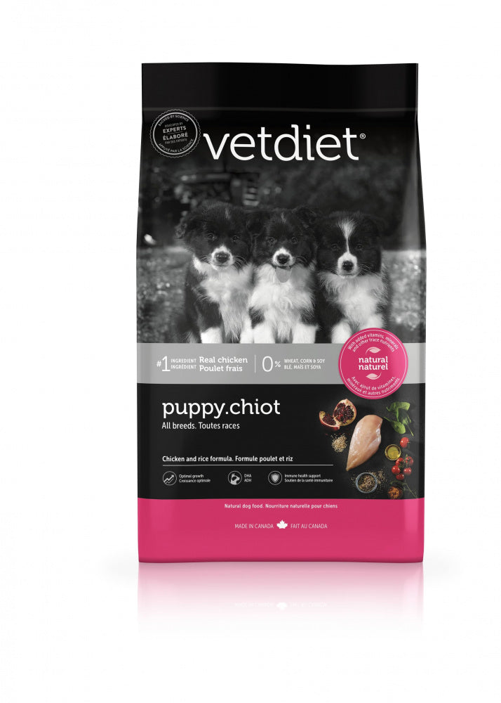 Vetdiet Chicken & Rice Formula Puppy All Breeds Dry Dog Food