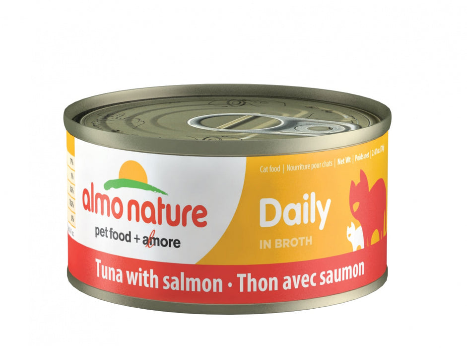 Almo Nature Daily Cat Tuna with Salmon Canned Cat Food