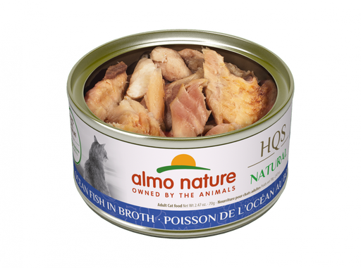 Almo Nature HQS Natural Cat Grain Free Additive Free Ocean Fish Canned Cat Food