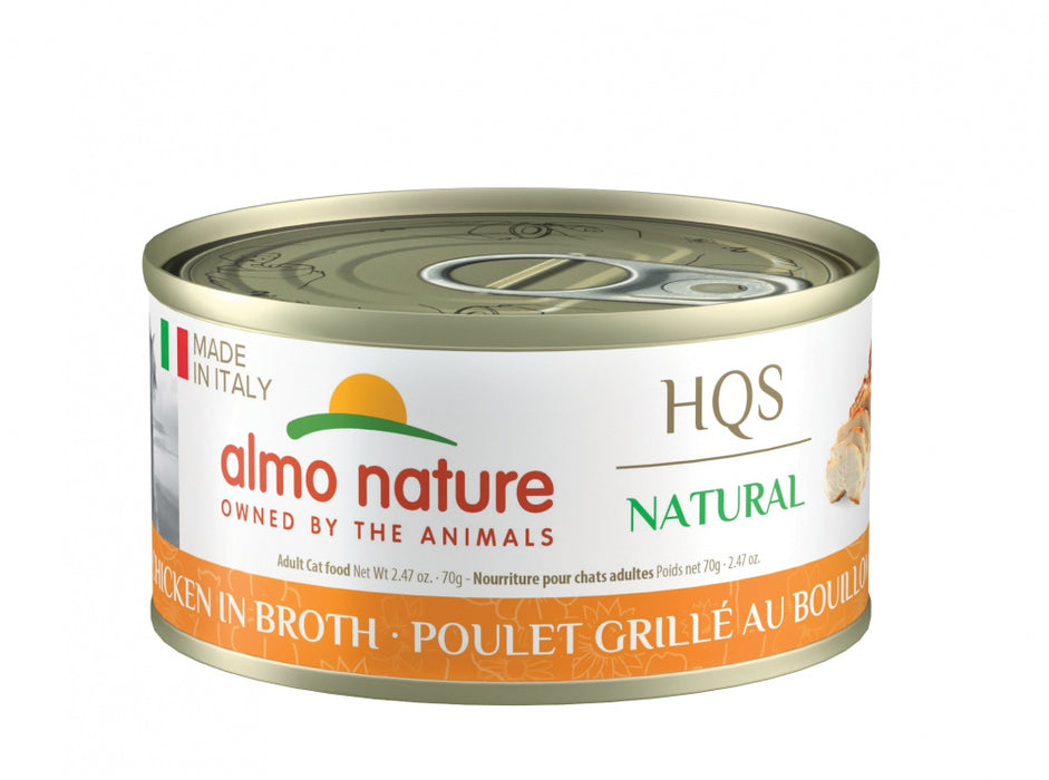 Almo Nature HQS Natural Cat Grain Free Grilled Chicken Canned Cat Food