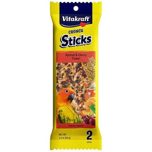 Vitakraft Crunch Sticks Apricot & Cherry For Conures