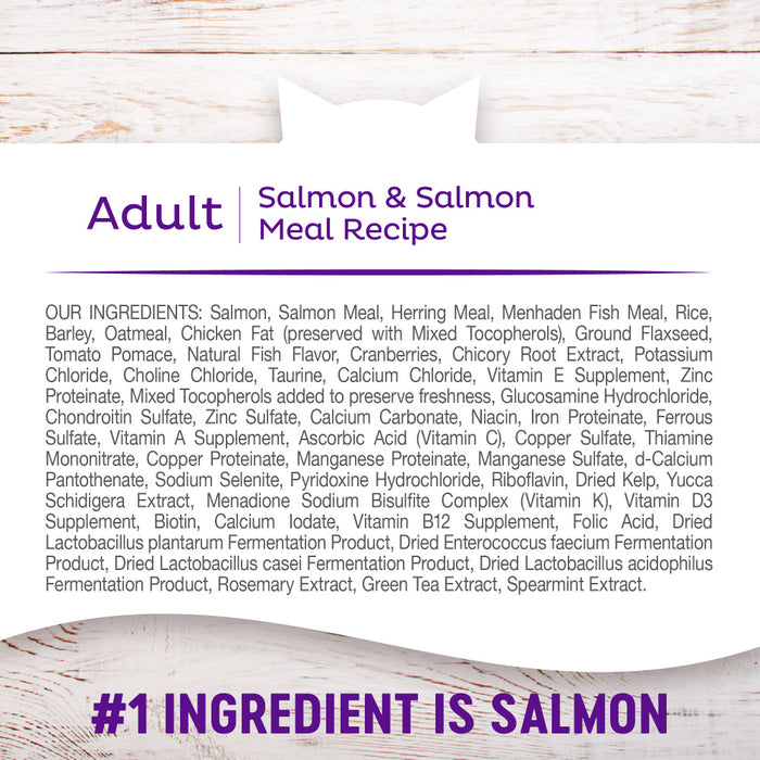 Wellness Complete Health Adult Health Salmon & Salmon Meal Recipe Dry Cat Food