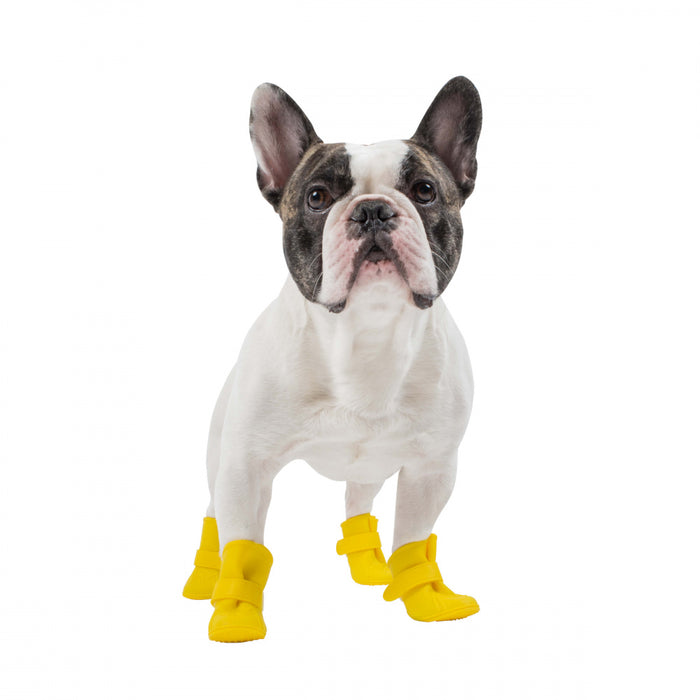 Canada Pooch Wellies Boots Yellow for Dogs
