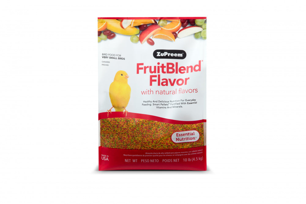 Zupreem FruitBlend Flavor Food with Natural Flavors for Very Small Birds