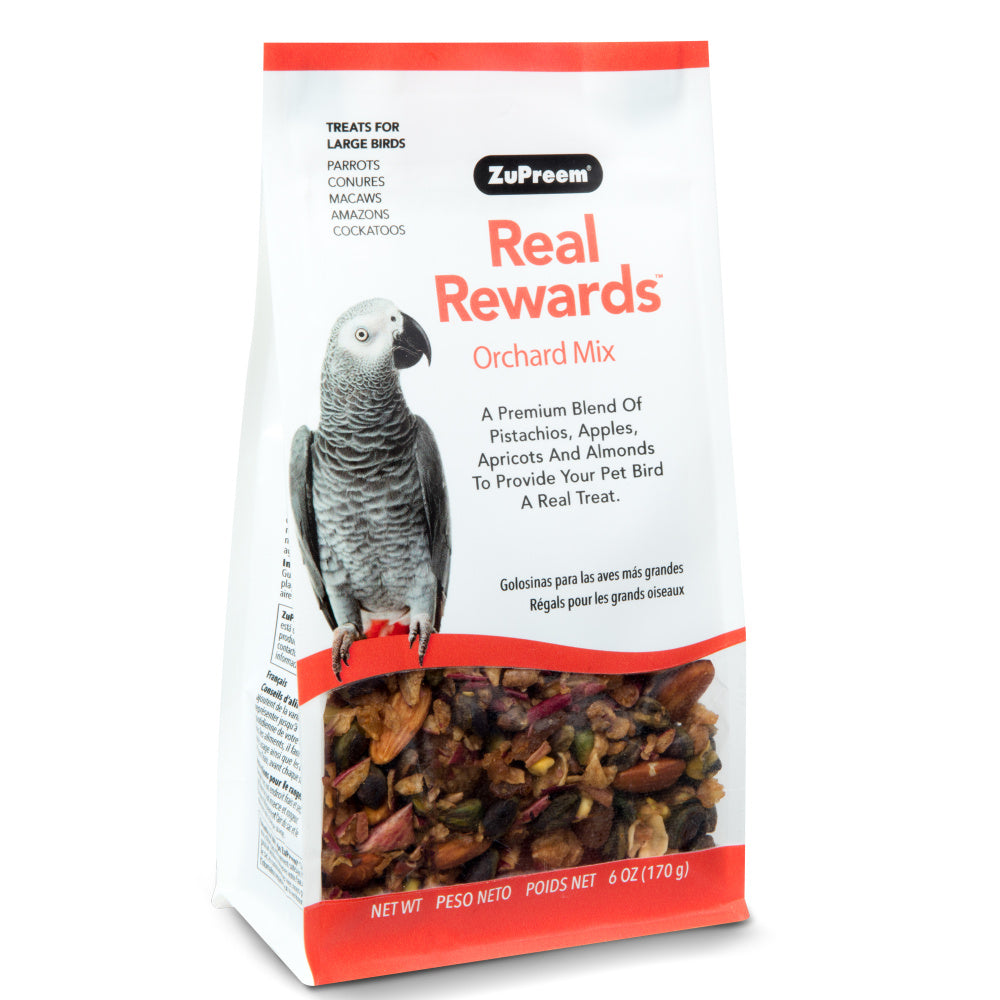 Zupreem Real Rewards Orchard Mix Treat for Parrots and Conures