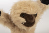 Go Dog Crazy Tugs Sloths with Chew Guard Technology Durable Plush Squeaker Dog Toy Tan