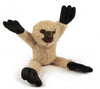 Go Dog Crazy Tugs Sloths with Chew Guard Technology Durable Plush Squeaker Dog Toy Tan