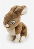 Go Dog Wildlife Rabbit with Chew Guard Technology Durable Plush Squeaker Dog Toy
