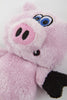 Go Dog Hear Doggy Mini Flattie Pig With Chew Guard Technology And Silent Squeak Technology Plush Dog Toy