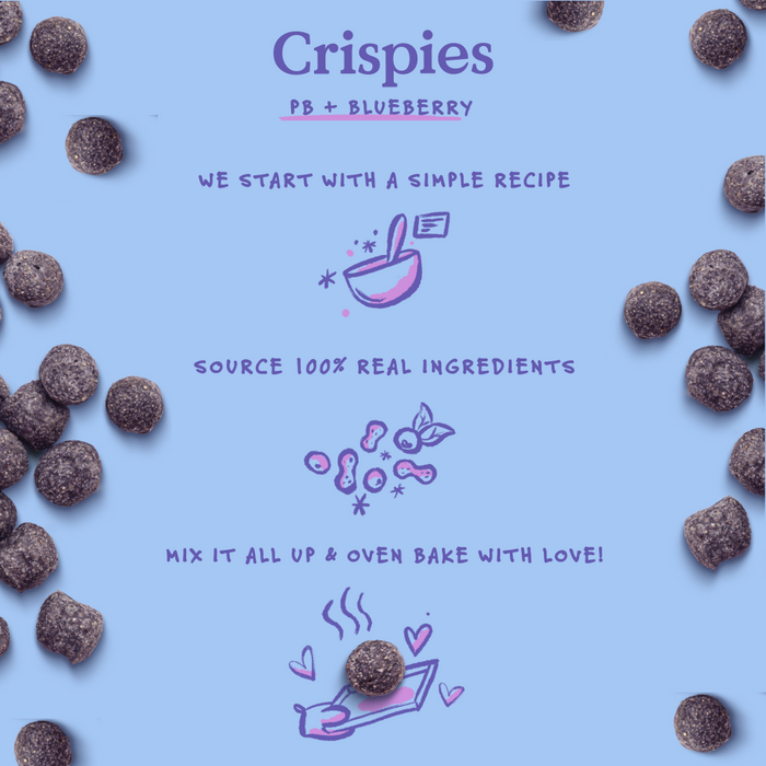 Bocce's Bakery PB & Blueberry Crispies Dog Treats Dog Treats