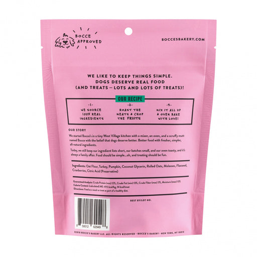 Bocce's Bakery Holiday Feast Soft & Chewy Dog Treats