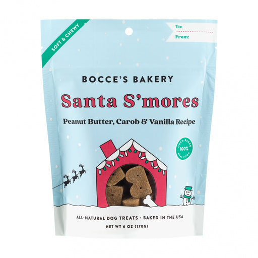 Bocce's Bakery Santa S'mores Soft & Chewy Dog Treats