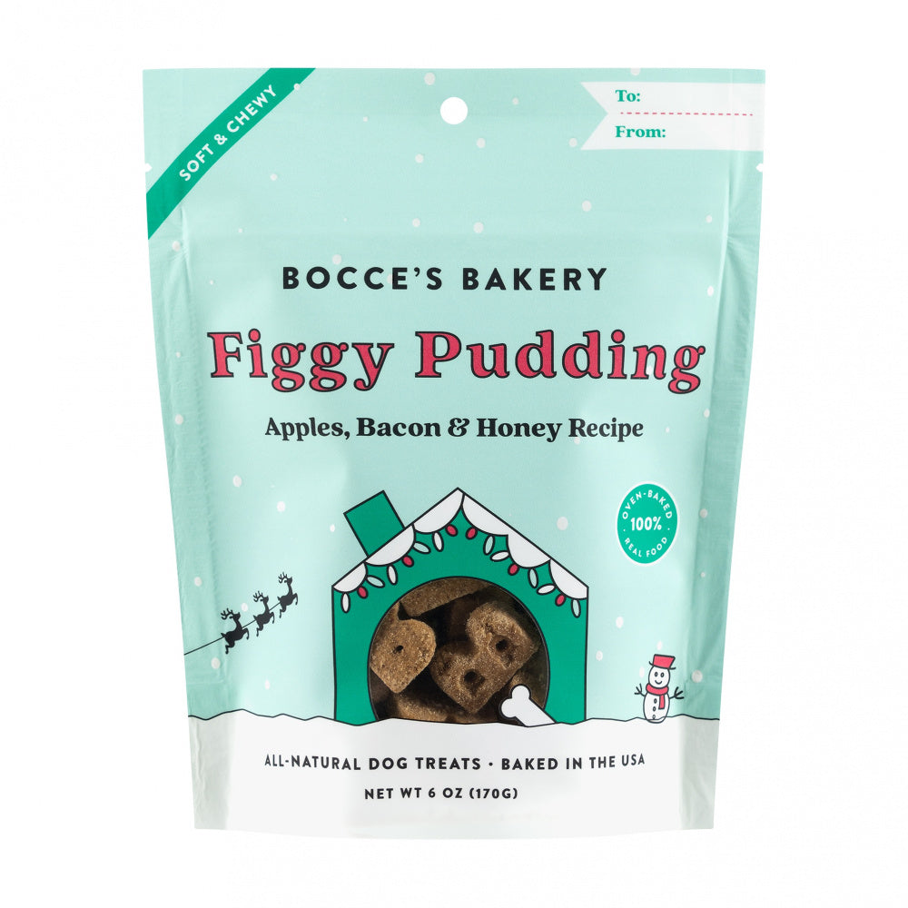 Bocce's Bakery Figgy Pudding Soft & Chewy Dog Treats