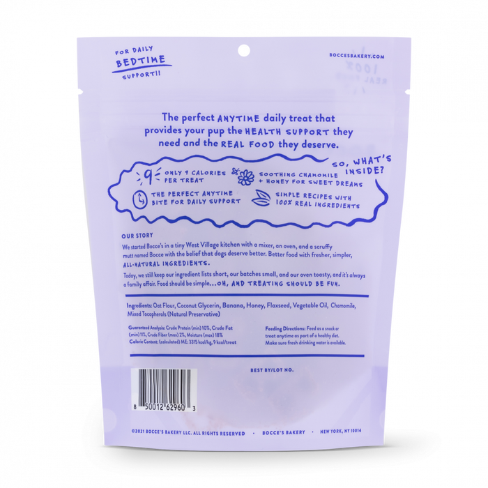 Bocce's Bakery Sweet Dreams Soft & Chewy Dog Treats