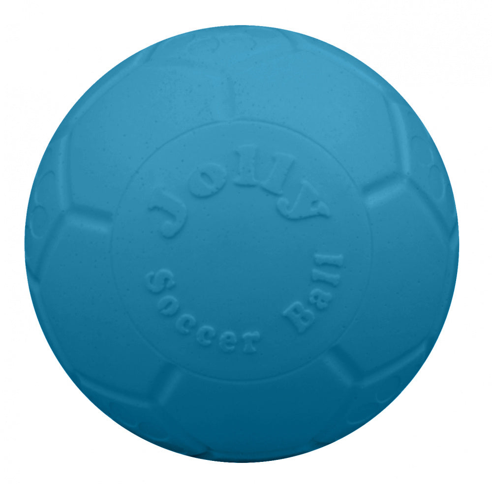 Jolly Pets Jolly Soccer Ball Ocean Blue Dog Toy