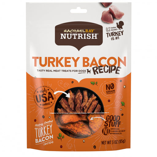 Rachael Ray Nutrish Turkey Bacon Grain Free Hickory Smoked Turkey Bacon Recipe Dog Treats