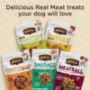 Rachael Ray Nutrish Burger Bites Grain Free Beef Burger with Bison Recipe Dog Treats