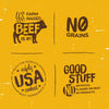 Rachael Ray Nutrish Burger Bites Grain Free Beef Burger with Bison Recipe Dog Treats