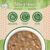 Weruva Classic Cat Stews! Stewy Lewis with Lamb Chicken & Salmon in Gravy Canned Cat Food