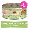 Weruva Classic Cat Stews! Stewy Lewis with Lamb Chicken & Salmon in Gravy Canned Cat Food