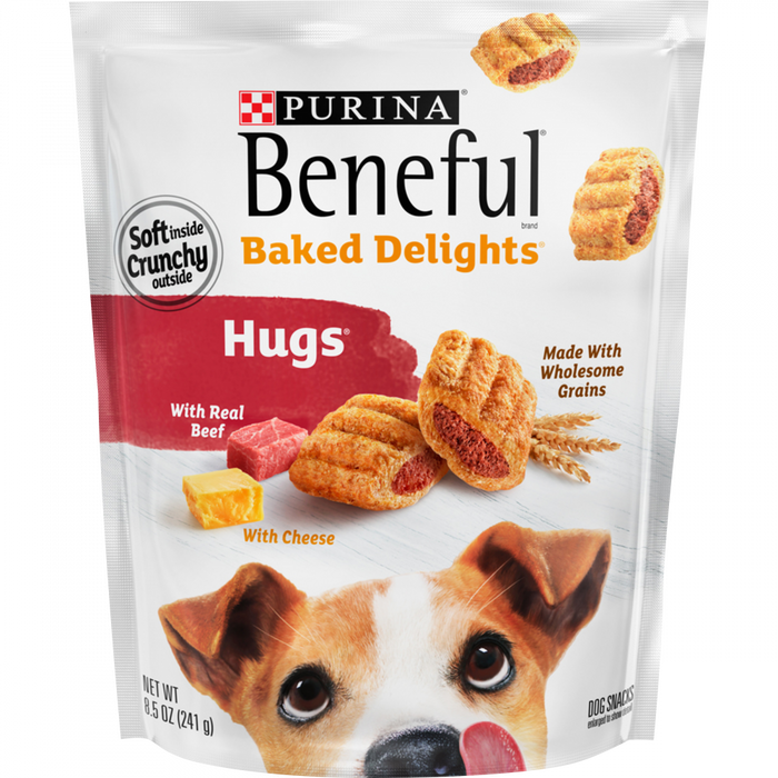 Beneful Baked Delights Hugs With Real Beef & Cheese Dog Treats