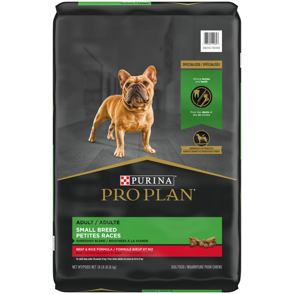 Purina Pro Plan Specialized Shredded Blend Beef & Rice Formula High Pr ...